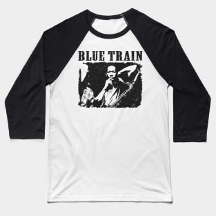 Blue Train // Jazz retro Baseball T-Shirt